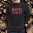 Panic At The Costco Graphic Sweatshirt Gifts for Him