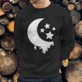 Pastel Goth Moon With Stars Kawaii Pastel Goth Design Gift Meaningful Gift Sweatshirt Gifts for Him