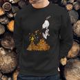 Peanuts Snoopy Jumping Into Leaf Autumn Shirt Sweatshirt Gifts for Him