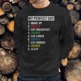 My Perfect Day Video Games Cool Gamer Play Fortnite All Day 2020 Sweatshirt Gifts for Him