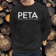 Peta People Eating Tasty Animal Sweatshirt Gifts for Him