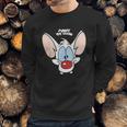 Pinky And The Brain Pinky Big Face Sweatshirt Gifts for Him