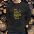 Prayer For John Prine Harper Lee To Kill A Mockingbird Bruised Orange Sweatshirt Gifts for Him