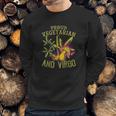 Proud Vegetarian Weed Virgo Vintage 420 Funny Sweatshirt Gifts for Him