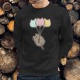 Pusheen The Cat Balloons Juniors Sweatshirt Gifts for Him