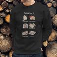 Pusheen Pizza A How-To Junior Sweatshirt Gifts for Him