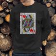 Queen Of Hearts Card Costume Vintage Sweatshirt Gifts for Him