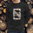 Queen Of Hearts Playing Card Sweatshirt Gifts for Him