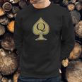 Queen Of Spades With Qos Symbol Sweatshirt Gifts for Him