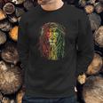 Rasta Reggae Lion Sunglass Art Gift For Rastafarian Lover Sweatshirt Gifts for Him