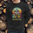 Retro Vintage Girlfriend Shark Doo Doo Doo Halloween Sweatshirt Gifts for Him