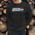 Retta Usa Military Style American Pride Patriotic Sweatshirt Gifts for Him