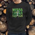 Rick And Morty Wubba Lubba Dub Dub Portal Letters Sweatshirt Gifts for Him