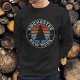 Rochester New York Ny Vintage Graphic Retro 70S Great Gift Sweatshirt Gifts for Him