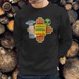 Roswell Nm New Mexico Ufo Alien Crash Site 1947 Zia Sweatshirt Gifts for Him