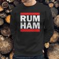 Rum Ham Funny Logo Parody Graphic Sweatshirt Gifts for Him