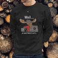 Sam Winchester Moose Wifi Geek Sweatshirt Gifts for Him