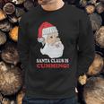 Santa Claus Is Cumming Dirty Humor Sweatshirt Gifts for Him