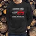 Save Your Lungs A Camaro Sweatshirt Gifts for Him