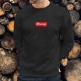 Sheep Box Logo Parody Tee Sweatshirt Gifts for Him