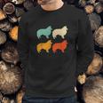 Sheltie Dog Lover Vintage Sweatshirt Gifts for Him