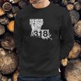 Shreveport Ruston Tallulah Area Code 318 Louisiana Sweatshirt Gifts for Him