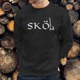 Skol Vikings Axe Heritage Chant Warrior Norse Drinking Sweatshirt Gifts for Him