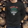 Smack Apparel Florida Football Fans Drink Up Chomp On Sweatshirt Gifts for Him