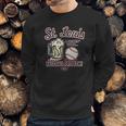 Smack Apparel St Louis Baseball Fans A Drinking Town Sweatshirt Gifts for Him