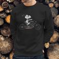 Snoopy Riding Motorcycle Shirt Sweatshirt Gifts for Him