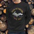 Social Distancing Since 1837 Vintage Sweatshirt Gifts for Him