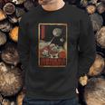 Soviet Vintage Ussr Cccp Russia Propaganda Dog In Space Sweatshirt Gifts for Him