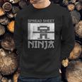 Spread Sheet Ninja Funny Office Party Excel Data Lover Sweatshirt Gifts for Him