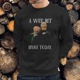 St Patricks Day Gift Irish Day Statler And Waldorf A Wee Bit Irish Today Funny Sweatshirt Gifts for Him