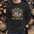 Support Your Local Pot Dealer Pottery Vintage Sweatshirt Gifts for Him