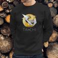 Tai Chi Yin Yang Crane Chinese Art Sweatshirt Gifts for Him