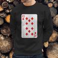 Ten Of Diamonds Playing Cards Halloween Costume Casino Easy Sweatshirt Gifts for Him