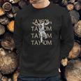 Tobin Clothing Black New Orleans Taysom Text Pic Sweatshirt Gifts for Him