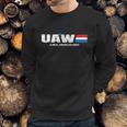 Uaw United Automobile Workers A Real American Hero Shirt Sweatshirt Gifts for Him