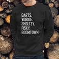 Ugp Campus Apparel Barts Yorkie Sholtzy Fisky Boomtown Funny Hockey Sweatshirt Gifts for Him