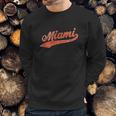 Ugp Campus Apparel City Baseball Script Hometown Pride Sweatshirt Gifts for Him