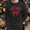 Ugp Campus Apparel Goat Greatest Of All Time New England Football Sweatshirt Gifts for Him