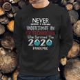 Never Underestimate Who Survived The Pandemic Er Technician Sweatshirt Gifts for Him