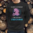 Unicorn Gym Workout Fun Fitness By Zany Brainy Sweatshirt Gifts for Him