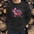 Usa Patriotic Presidential Dinosaur Sweatshirt Gifts for Him