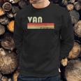 Van Name Personalized Retro Vintage 80S 90S Birthday Sweatshirt Gifts for Him