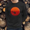 Vietnam Helicopter Sunset Sweatshirt Gifts for Him