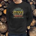 Vintage 1977 Limited Edition 45Th Birthday 45 Years Old Sweatshirt Gifts for Him