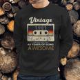 Vintage 1981 Cassette Tape 40 Awesome 40Th Birthday Gift Sweatshirt Gifts for Him