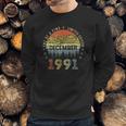 Vintage Awesome Since December 1991 30 Years Old Birthday Sweatshirt Gifts for Him